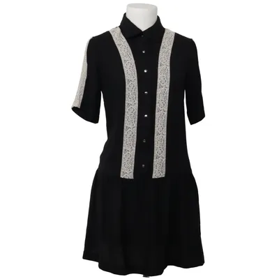 Klänning (Svart, Vit) från Biscote Polyester