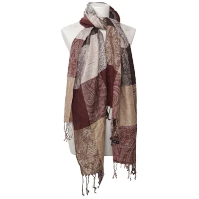 Écharpe (Marron, Beige, Multicolore) de 4 You Acrylique, Viscose