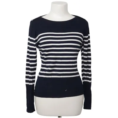 Sweater (Blå, Hvid) fra Christina Elastan, Polyamid, Viscose
