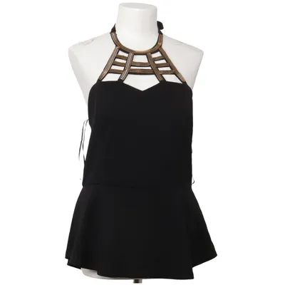 Peplum top (Zwart) van MyHailys Elastaan, Polyester