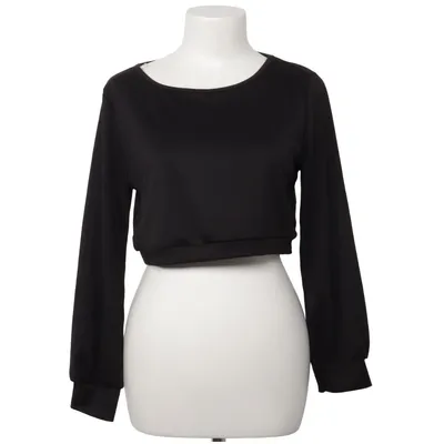 Sweatshirt (Noir) de I-X London Élasthane, Polyester