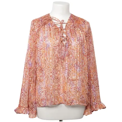 Blouse (Orange, Purple, Multicolored) from Scalpers Metallic fiber, Polyester