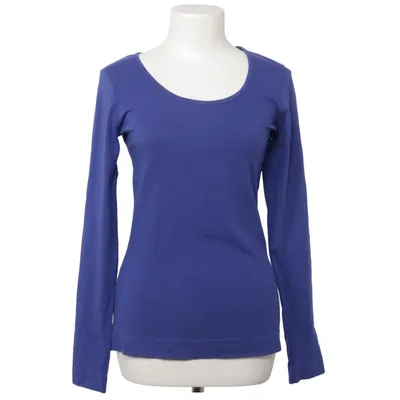 Langarmshirt (Blau) von Esmara Baumwolle, Elasthan