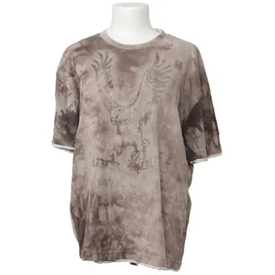 T-shirt (Grå, Brun) fra O.N. Tantum
