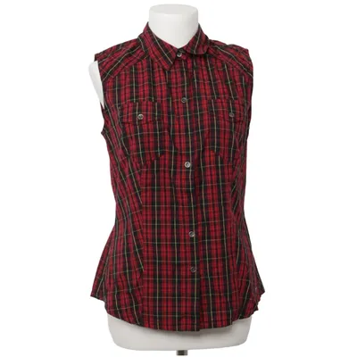 Shirt (Rood, Zwart) van AJC Katoen, Polyester