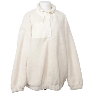 Fleece sweater (White) from Missguided Plus Polyester