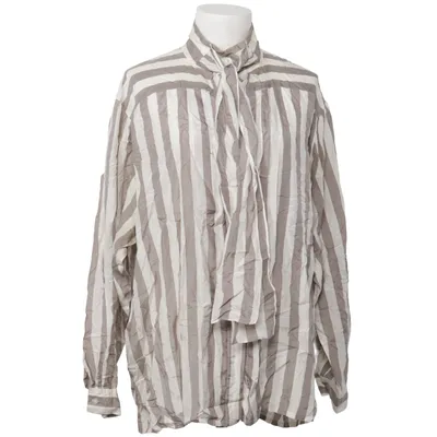 Shirt (White, Gray) from Peter Hahn