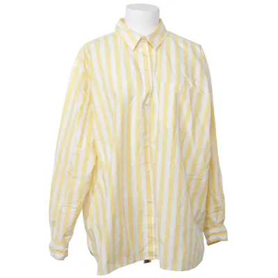 Shirt (Yellow, White) from Sézane Organic cotton