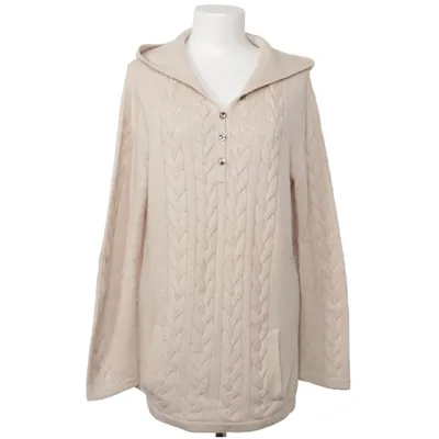 Hoodie (Beige) from GC Fontana Cashmere, Wool