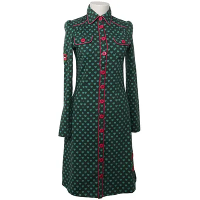 Blusenkleid (Grün, Blau, Pink) von Tante Betsy Baumwolle, Elasthan