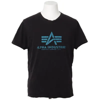 T-shirt (Noir) de Alpha Industries Coton
