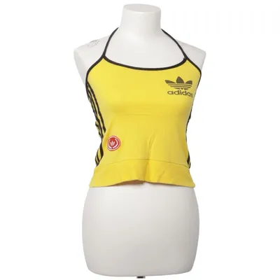 Haltertop (Geel, Zwart, Rood) van Adidas Modal, Polyamide