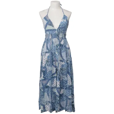 Robe dos-nu (Bleu, Blanc) de IndieXO Viscose