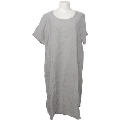 Dress (Blue, White) from Dalia Linen