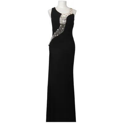 Aftenkjole (Sort) fra F&Girl Elastan, Polyester