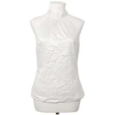 Top (Hvid) fra Monton Bomuld, Polyester, Silke, Viscose