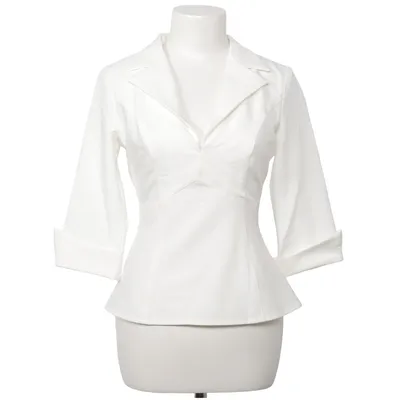 Top (Business Babe) fra Glamour Bunny Elastan, Polyester, Viscose