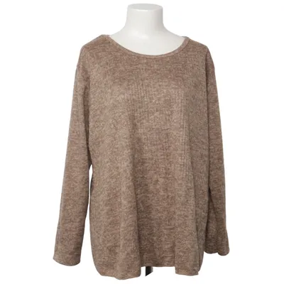 Trui (Beige) van Self Elastaan, Viscose