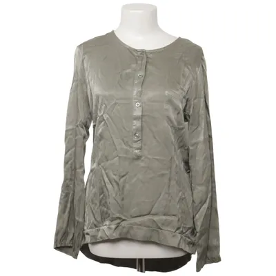 Blouse (Groen) van Malu Elastaan, Zijde, Viscose
