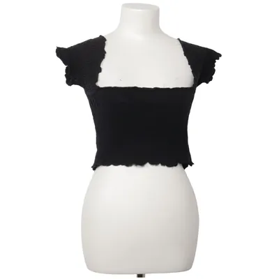 Crop top (Black) from Gémo Cotton, Elastane
