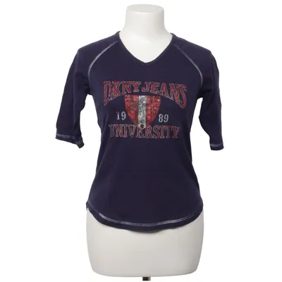 T-shirt (Blue) from DKNY Jeans Cotton, Elastane