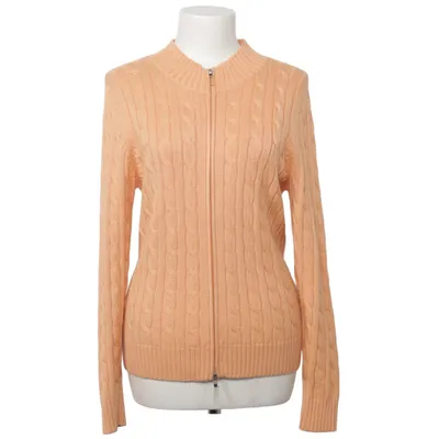 Strickjacke (Orange) von Cassis Acryl, Merinowolle