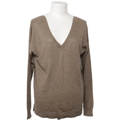 Pull-over (Beige) de Zara Knit Acrylique, Modal, Polyester, Laine