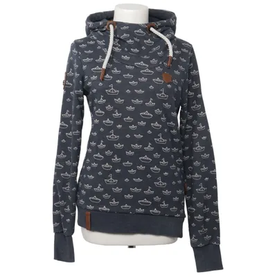 Hoodie (Blue) from Naketano Cotton, Polyester