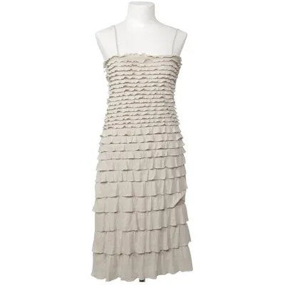 Kleid (Beige) von It Hippie Baumwolle, Elasthan, Polyester
