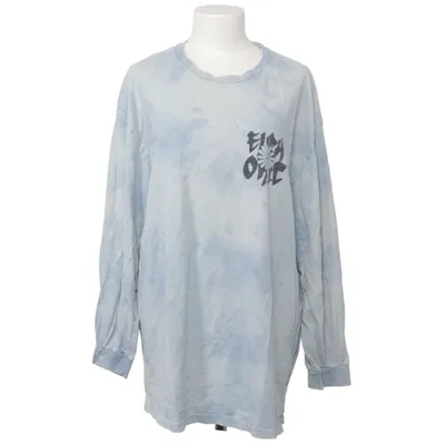 Long sleeve T-shirt (Blue) from BDG by Urban Outfitters Elastane, Organic cotton