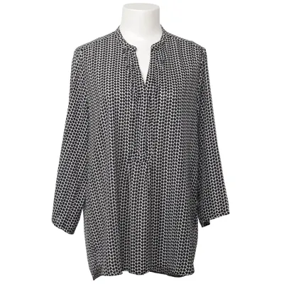 Blouse (Zwart, Wit) van Jad