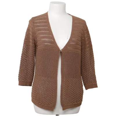 Cardigan (Marron) de 123 Paris Acrylique, Coton, Polyester