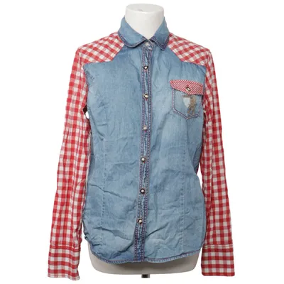 Chemise en jean (Bleu, Rouge, Blanc) de Original Steindl Coton