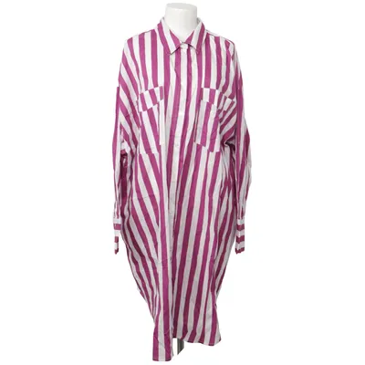 Blusenkleid (Lila, Weiß) von Studio Untold Baumwolle