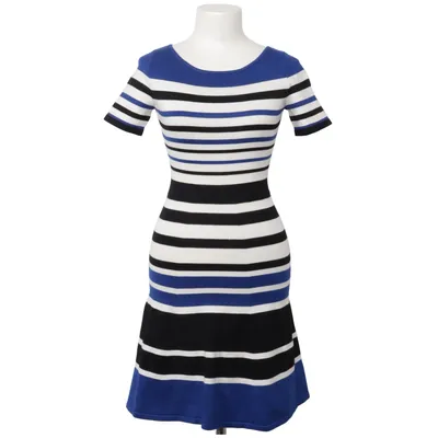 Jurk (Blauw, Wit, Zwart) van Bcbgmaxazria Polyester, Viscose