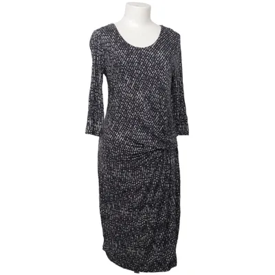 Wrap dress (Black, White) from Miss Via Elastane, Viscose