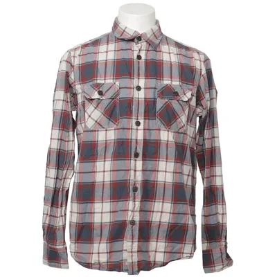 Flannel shirt (Blue, Red, White) from Ben Sherman Cotton