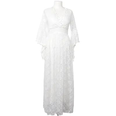 Jurk (Wit) van Wonderland Elastaan, Polyester