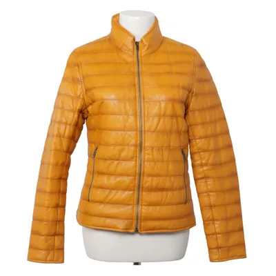 Veste en cuir (Jaune) de Prato Cuir, Polyester