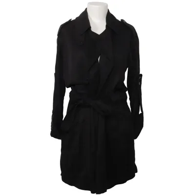 Trench-coat (Noir) de Zara Woman Polyester