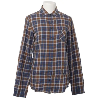Chemise en flanelle (Bleu, Marron, Blanc) de Marc O'Polo Coton