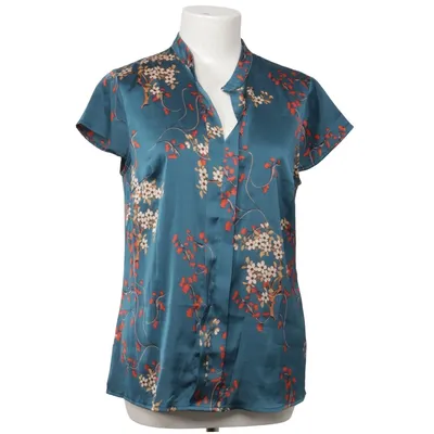 Top (Blauw, Meerkleurig) van Allegra K Polyester