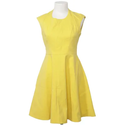 Robe (Jaune) de Karen Millen Acétate, Coton, Élasthane, Polyamide