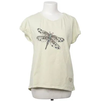 T-shirt (Beige) fra Passion Fusion Bomuld, Elastan