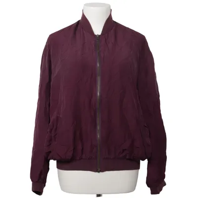 Bomber jacket (Purple) from Spider Acetate, Silk