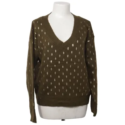 Strickpullover (Grün, Gold) von Millenium Acryl, Elasthan, Polyester
