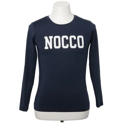 Lange mouwen shirt (Blauw) van Nocco Elastaan, Polyester