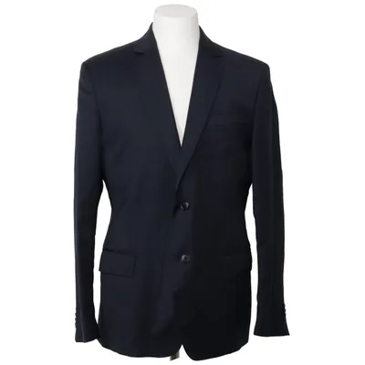 Blazer (Blauw) van Pierre Balmain Merinowol, Viscose