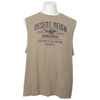 Tanktop  (Beige) fra Marcel Battiston Bomuld
