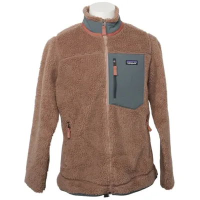Fleece jacket (Beige, Blue) from Patagonia Polyamide, Polyester